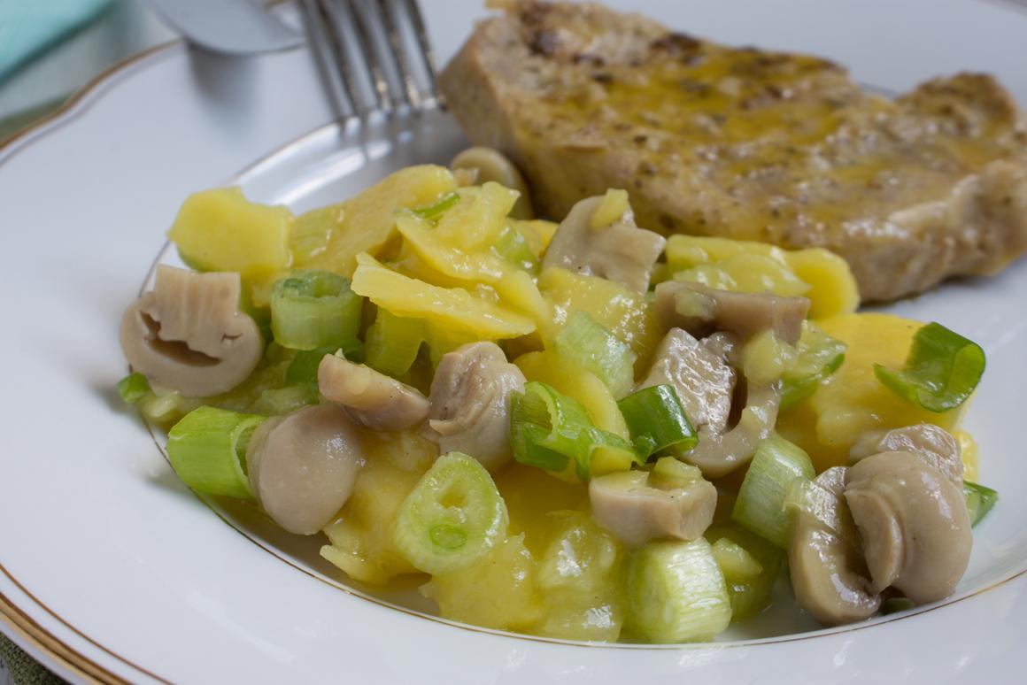 Kartoffel-Pilz-Salat