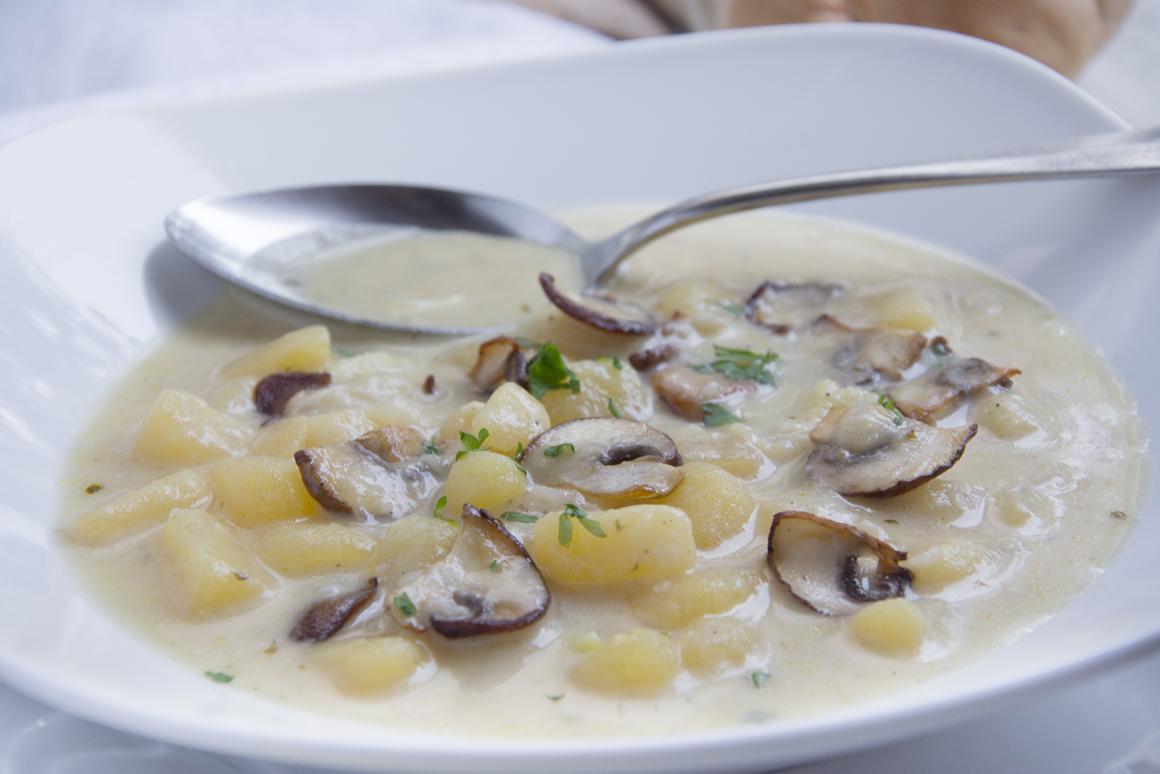 Belgische Kartoffelsuppe