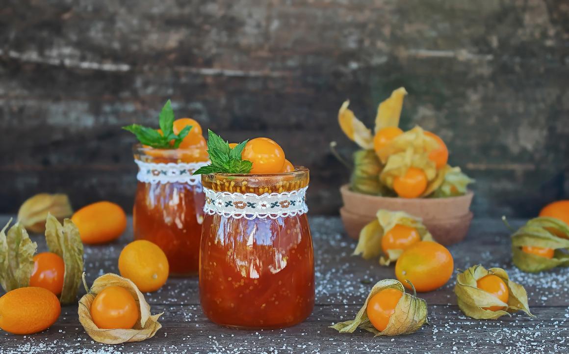 Physalis-Konfitüre mit Chilli