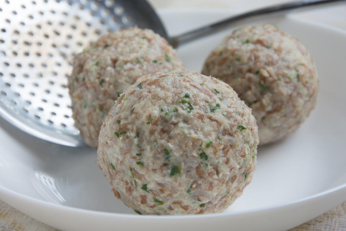 Grünkernknödel