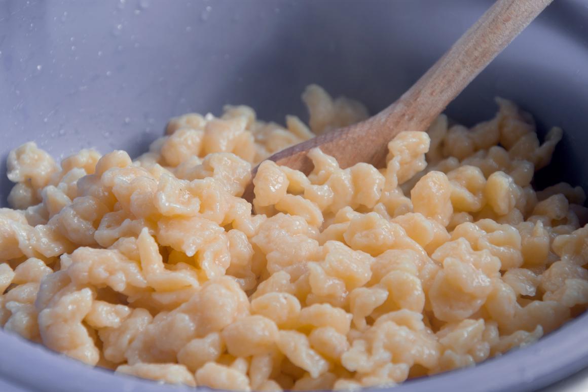 Quarkspätzli mit Kürbis