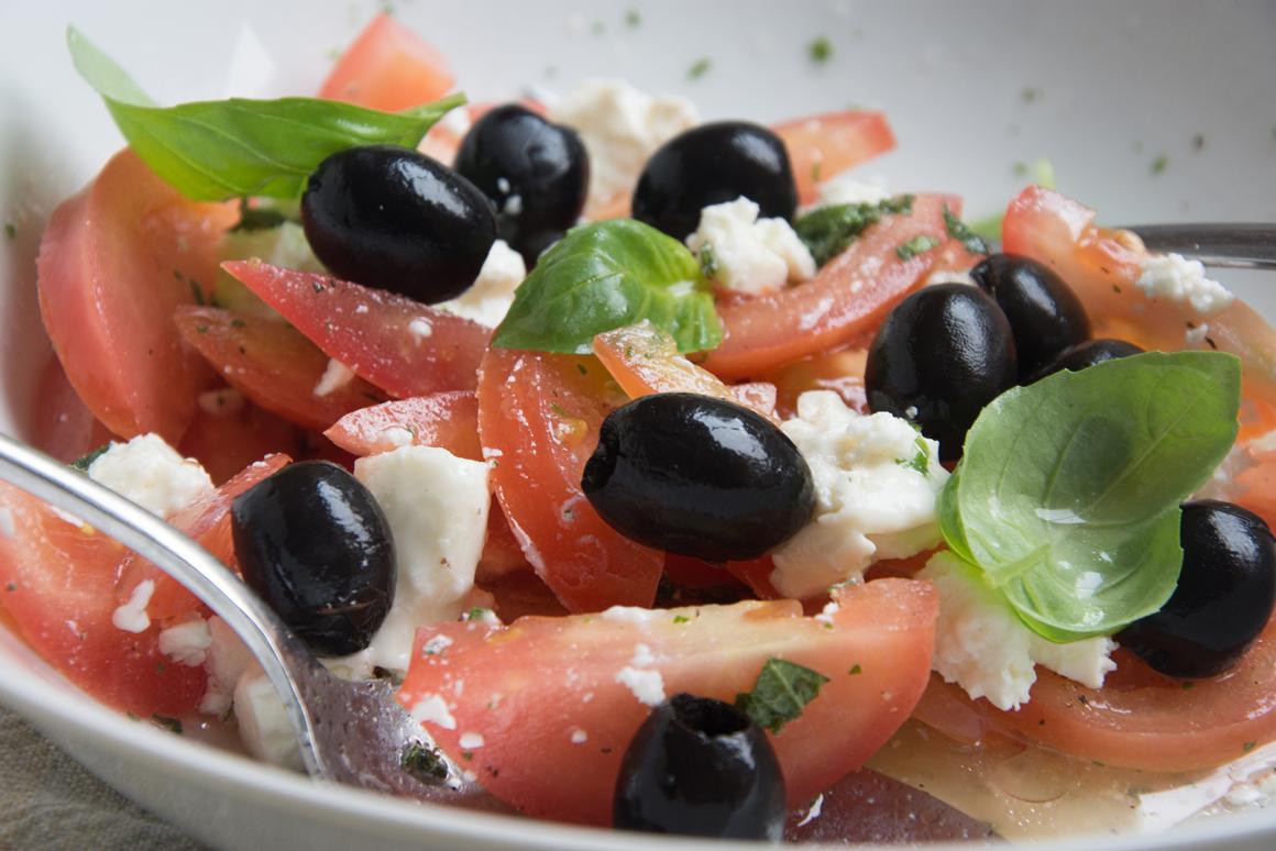 Griechischer Tomatensalat