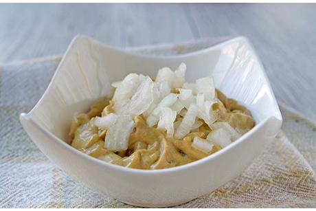 Zwiebel Senf
