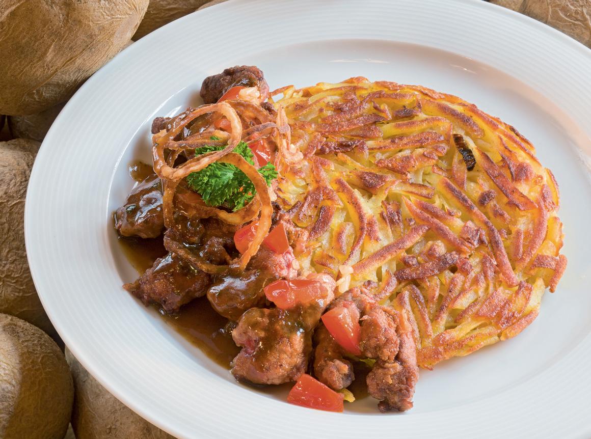 Kalbsleberli mit Rösti