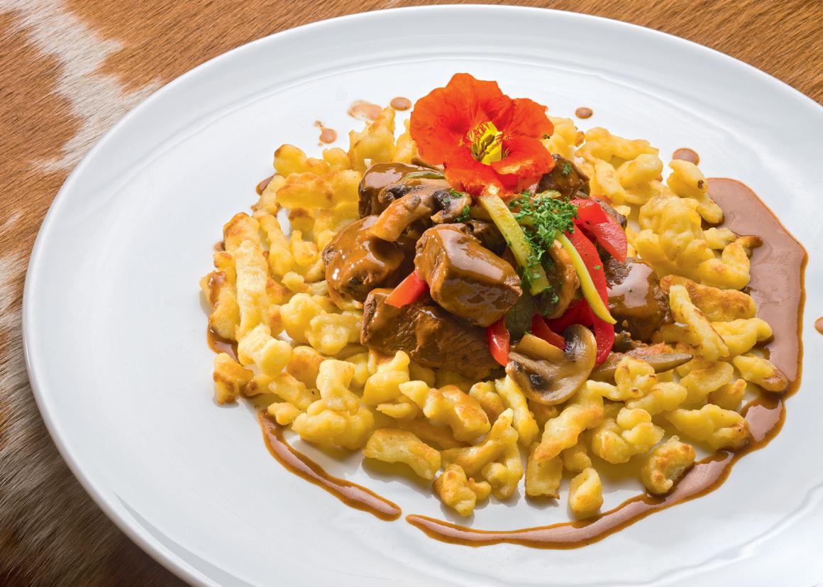 Rindsfilet Stroganoff