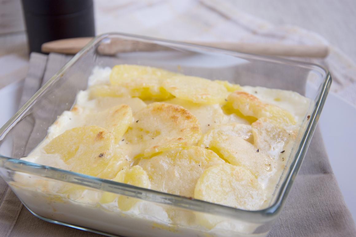 Kartoffelgratin ohne Käse