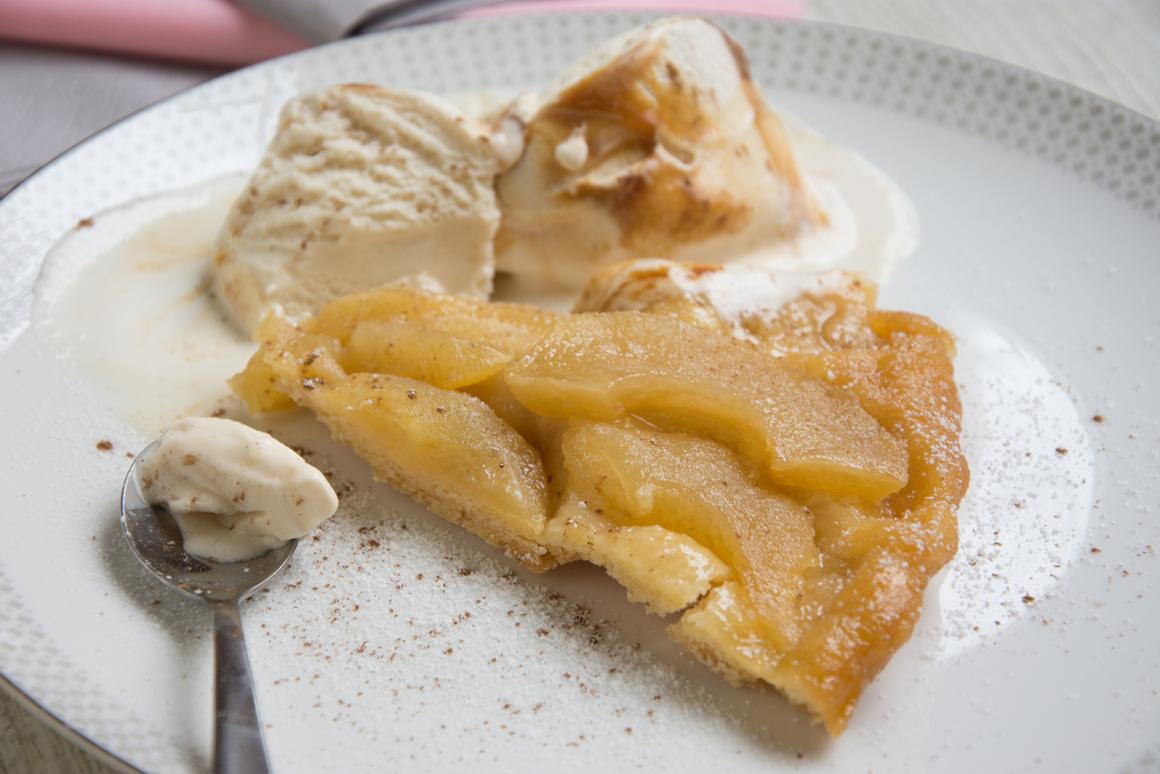Apfeltarte mit Mürbeteig