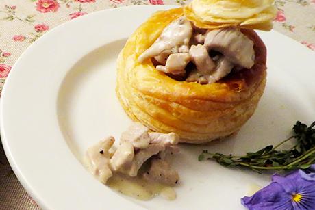 Pastetlifüllung mit Kalbfleisch