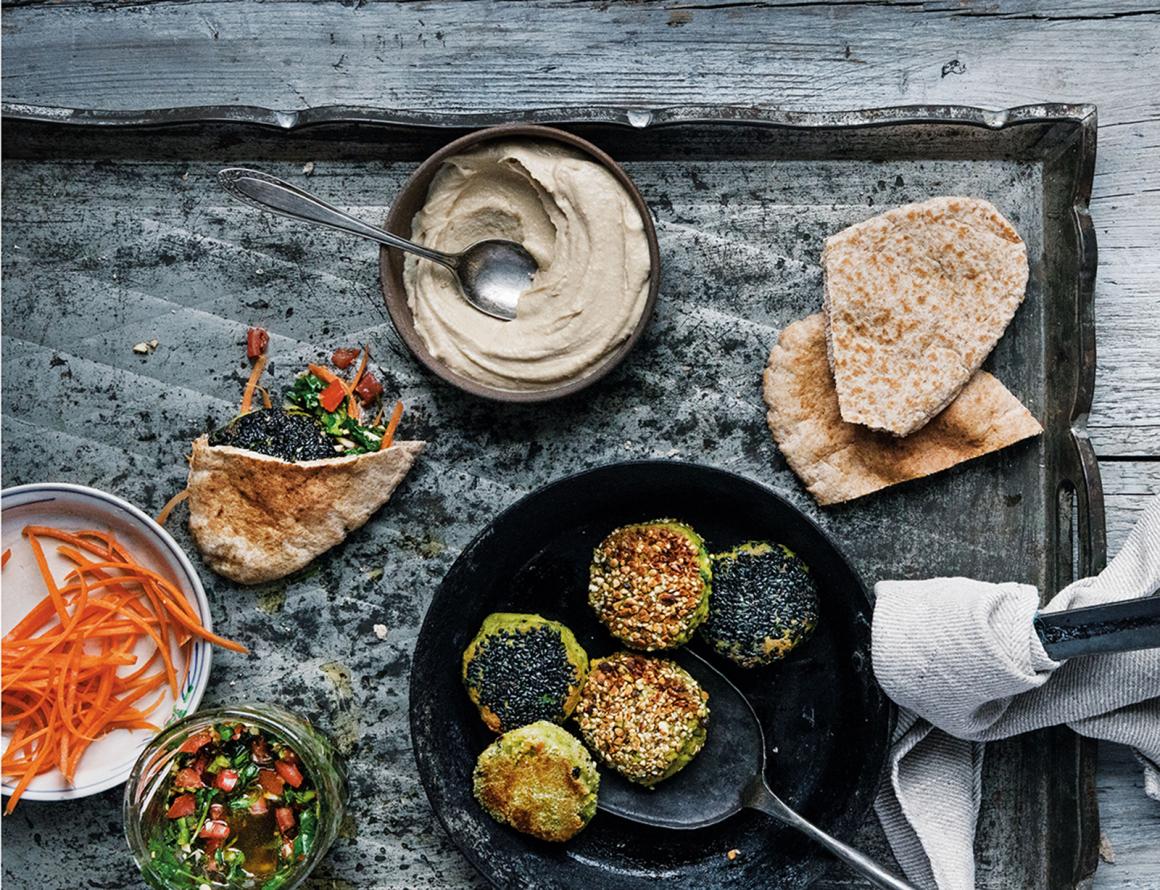 Schnelle Falafeln