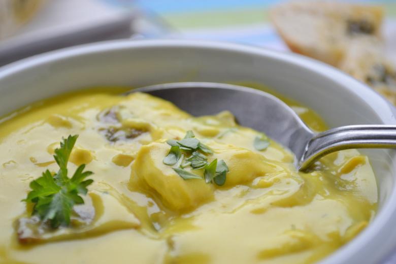 Pouletsuppe