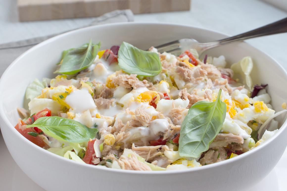 Thunfischsalat mit Joghurt