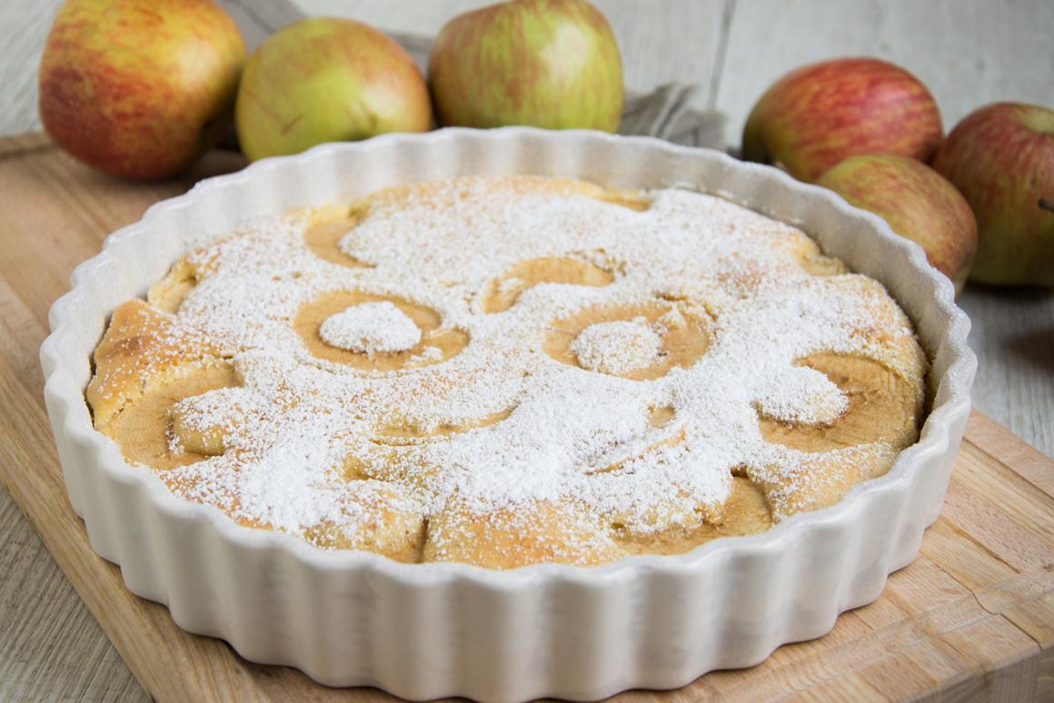 Veganer Apfelkuchen
