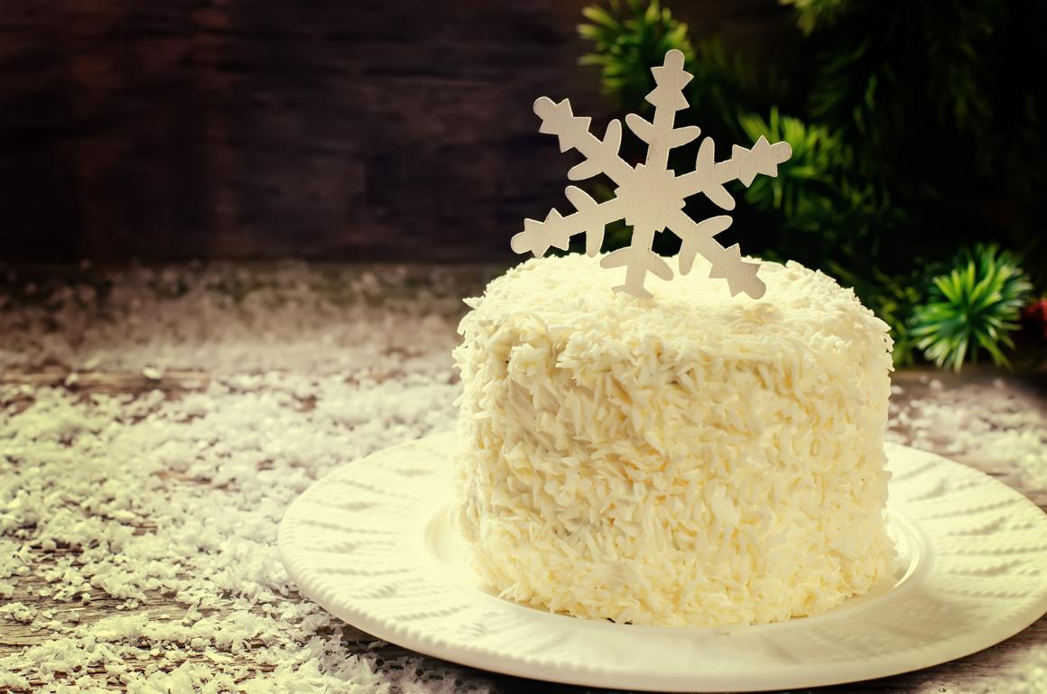 Kokos-Frischkäse-Torte