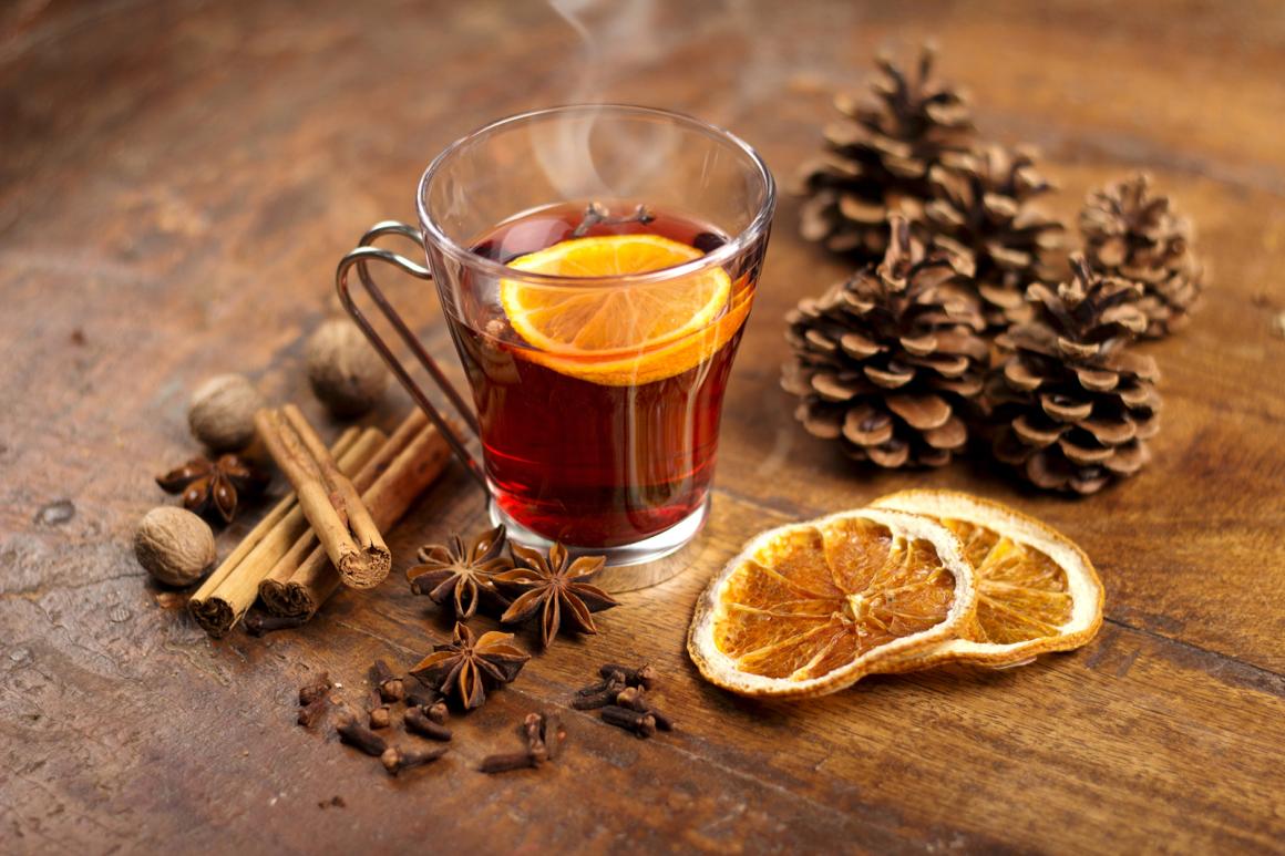 Orangen-Glühwein