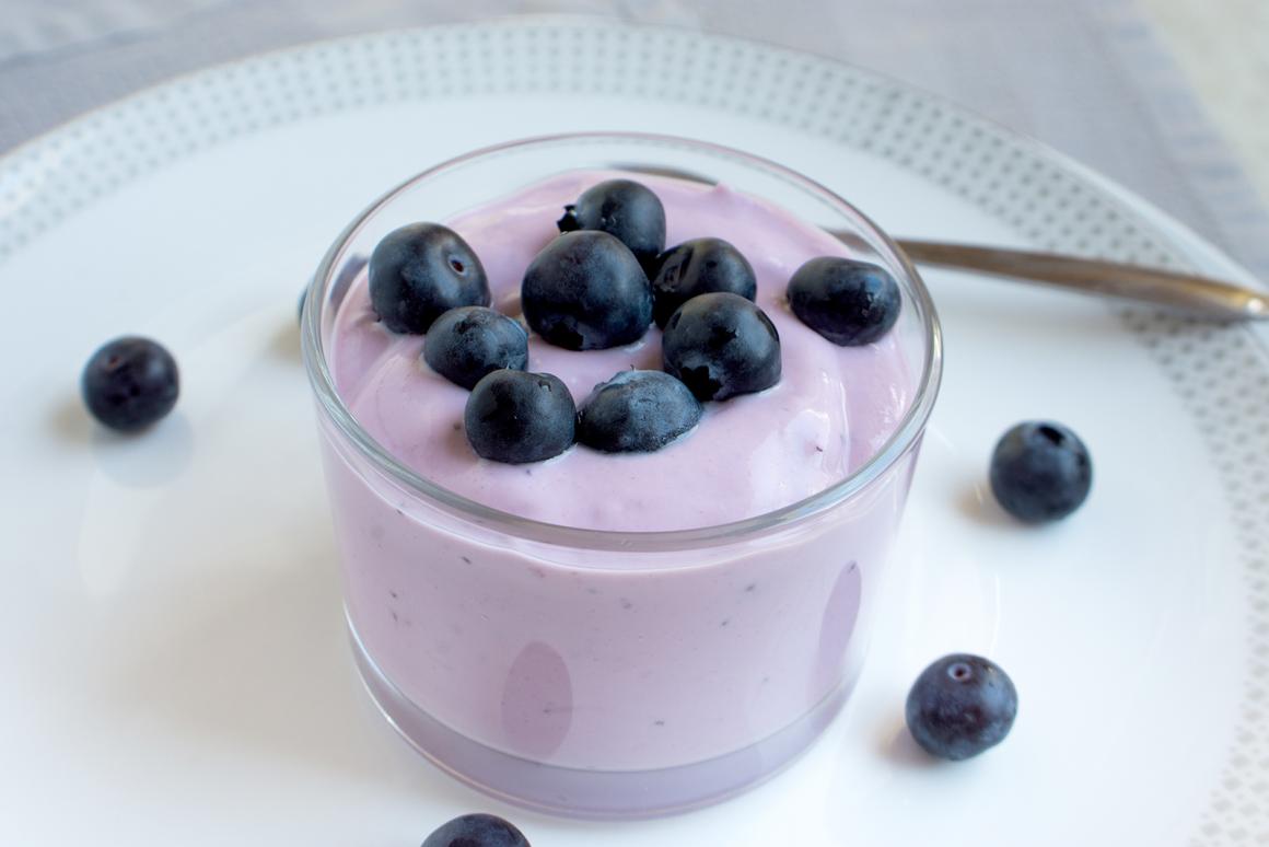 Heidelbeercreme - Rezept