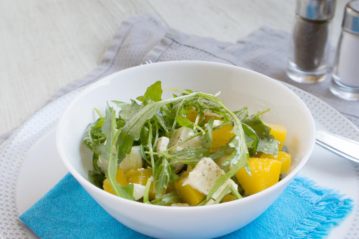 Mango-Rucola-Salat