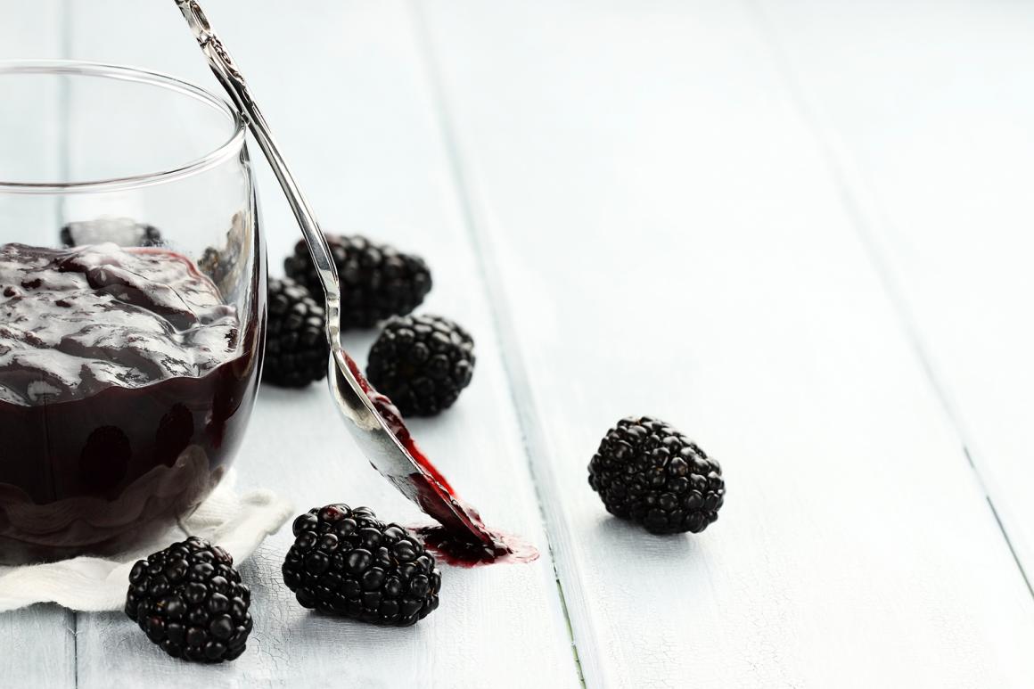 Brombeeren-Chiasamen-Konfitüre