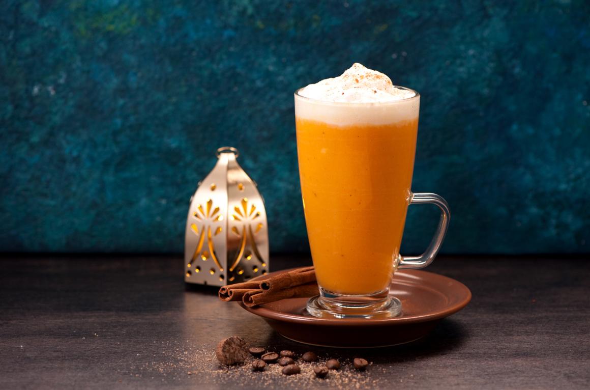 Kürbis-Latte
