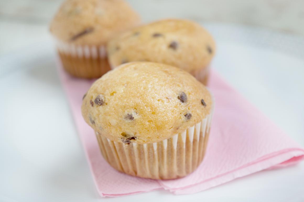 Muffins mit Schokostückchen