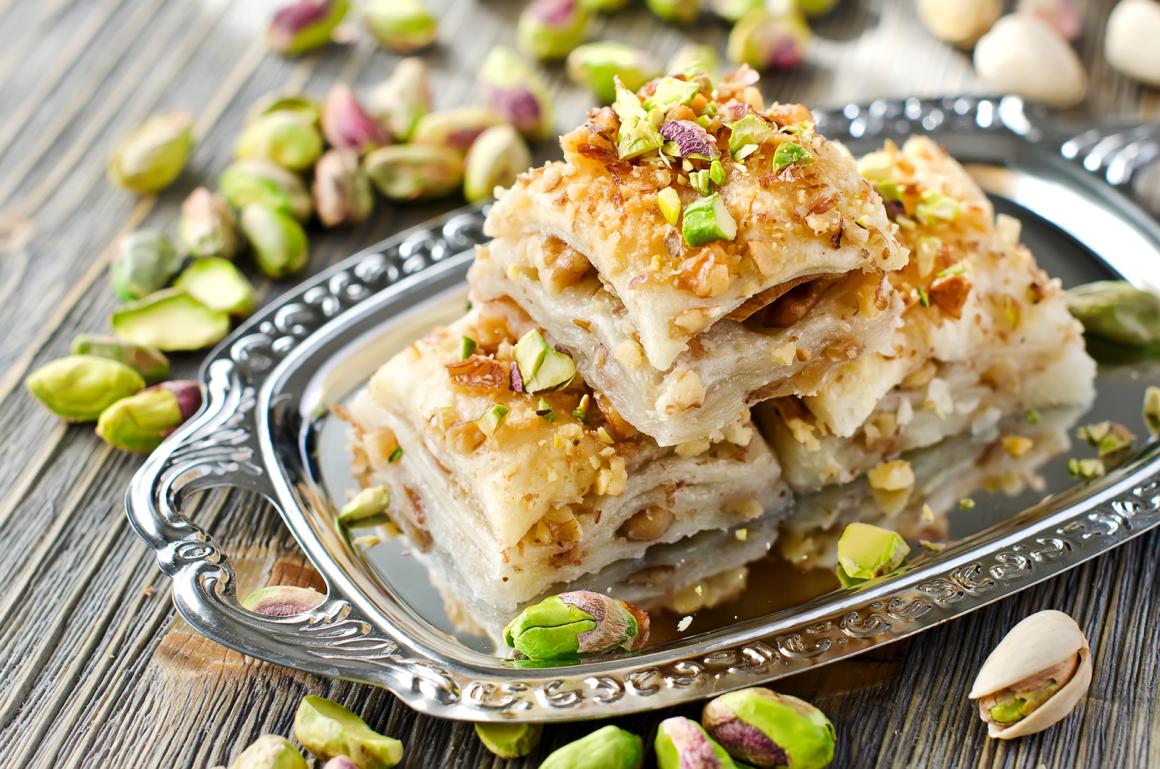 Baklava mit Pistazien