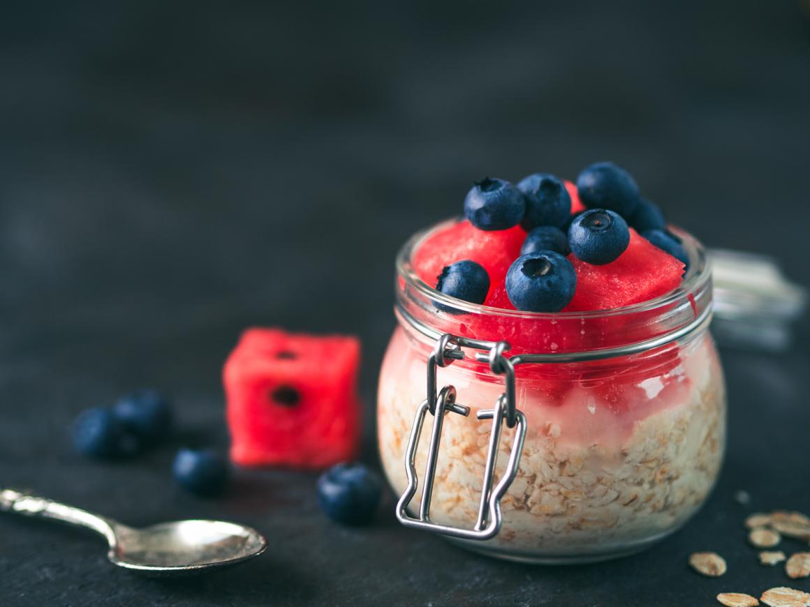 Wassermelonen-Porridge
