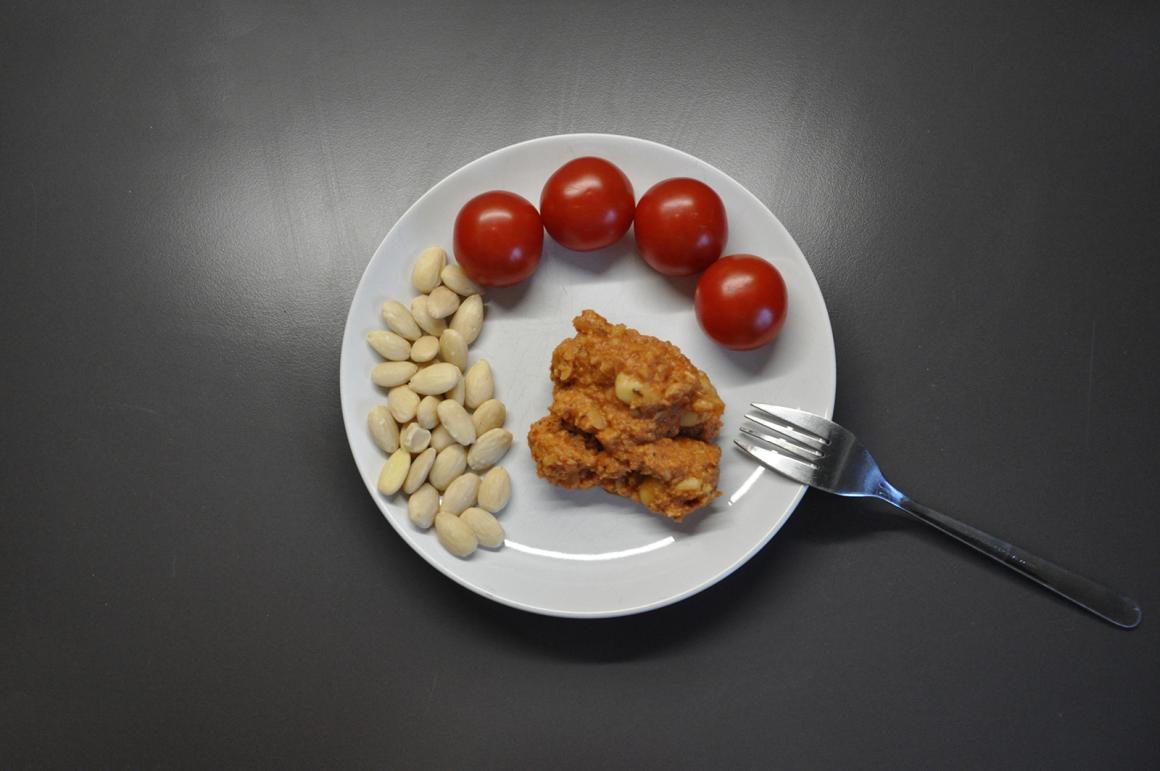 Tomaten-Mandel-Mus