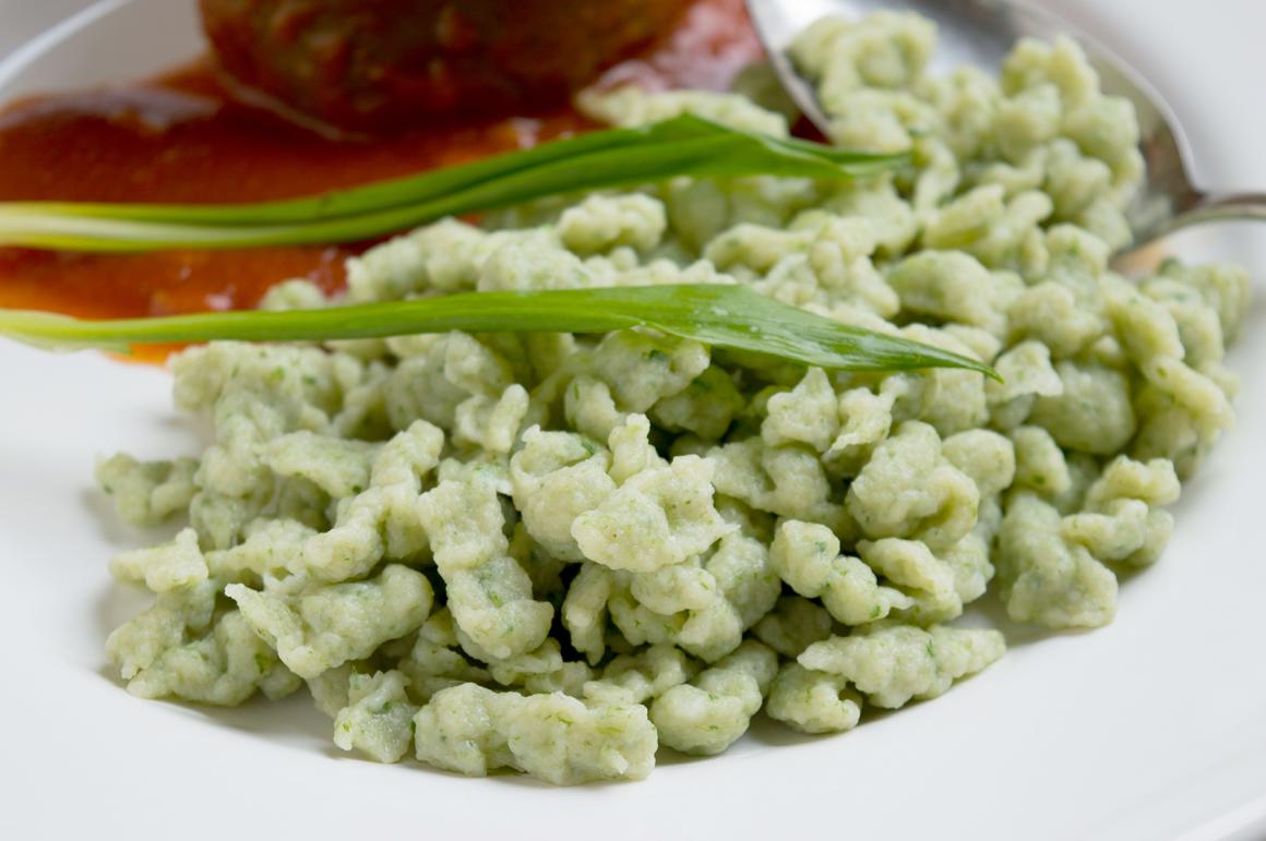 Bärlauchspätzle
