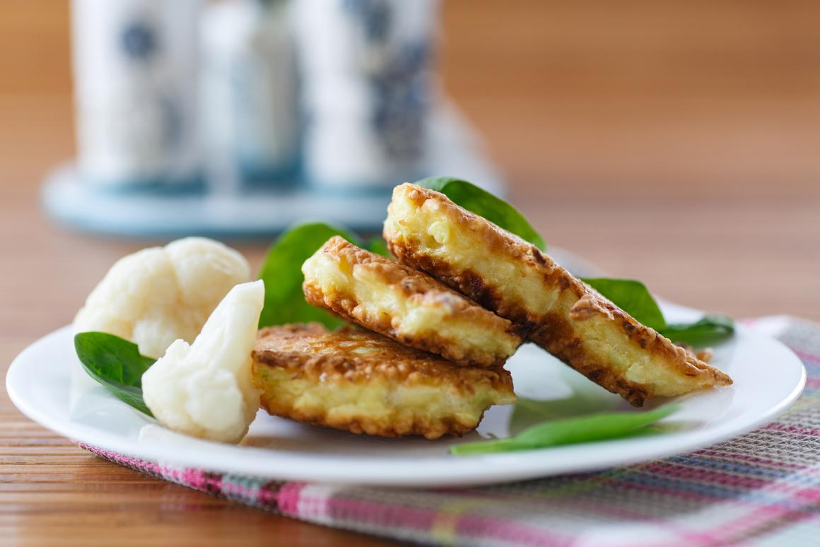 Blumenkohlpfannkuchen