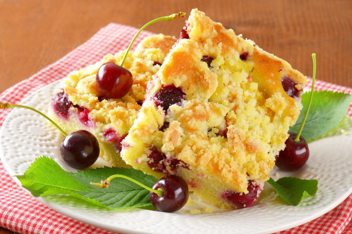 Kirschkuchen ohne Ei