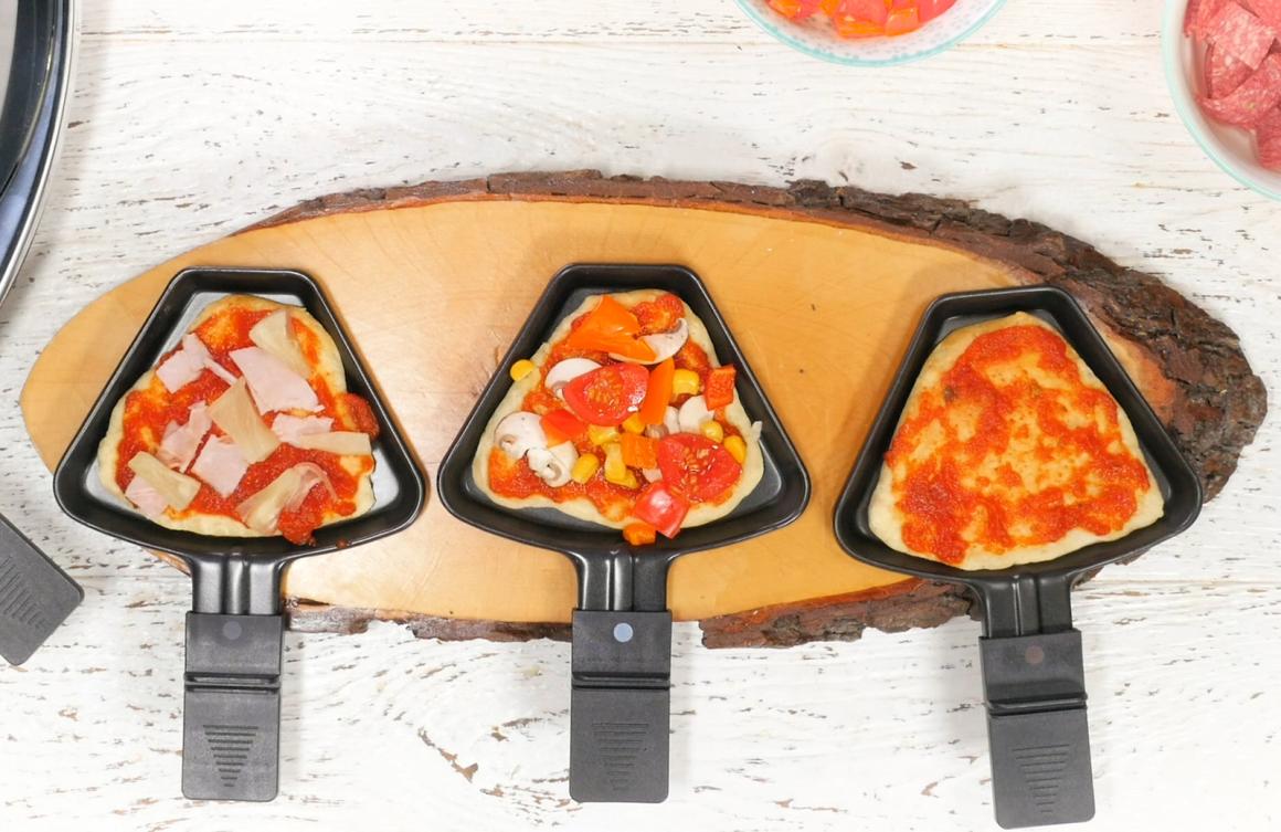 Pizza-Raclette-Pfännchen