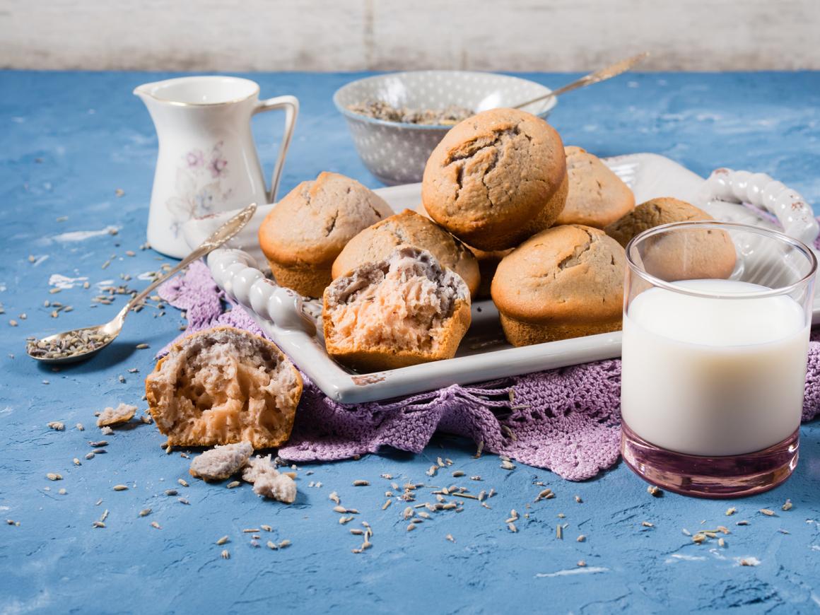 Lavendelmuffins