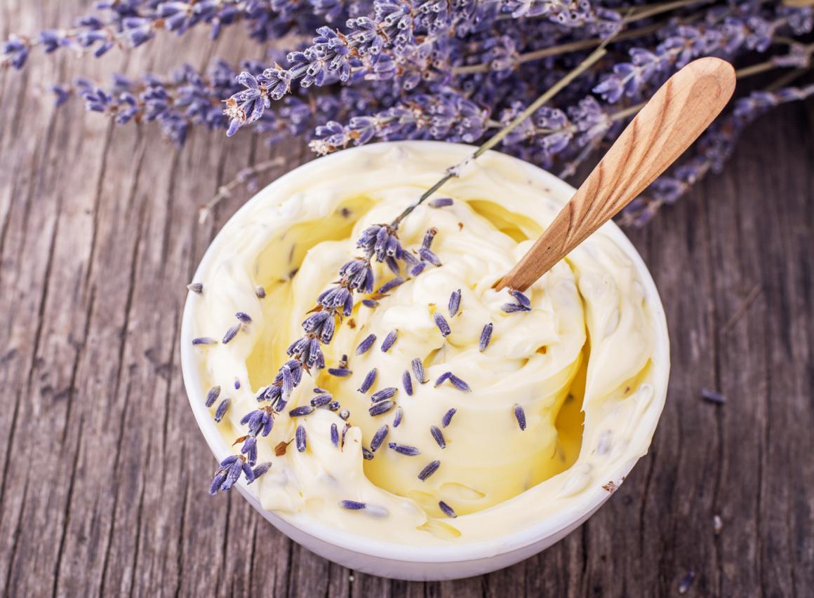 Lavendelbutter