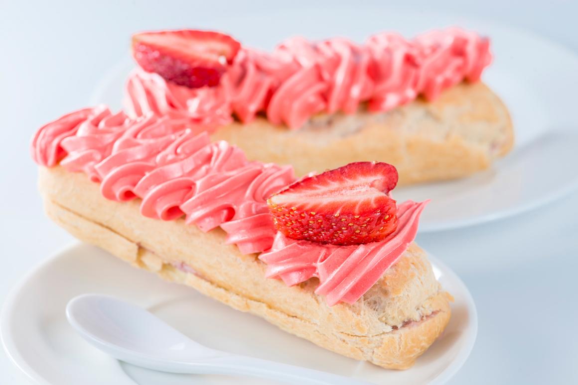 Erdbeer-Eclairs