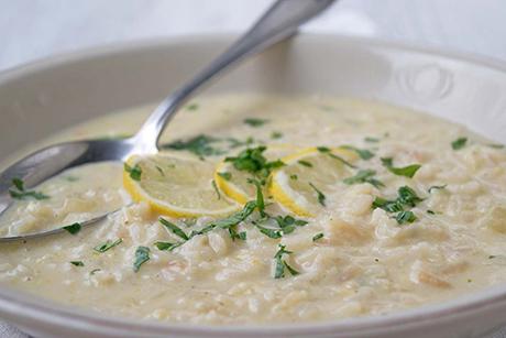 Zitronensuppe