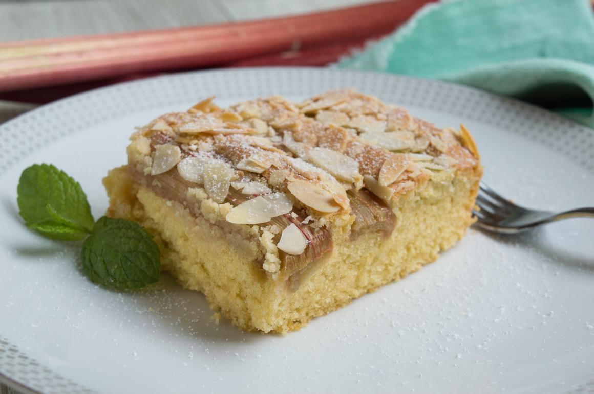 Rhabarberkuchen ohne Zucker