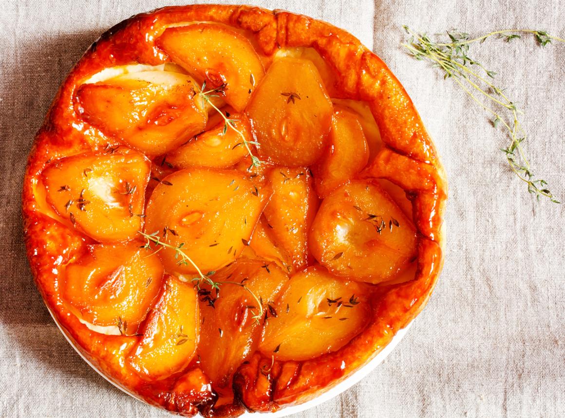 Birnen Tarte Tatin