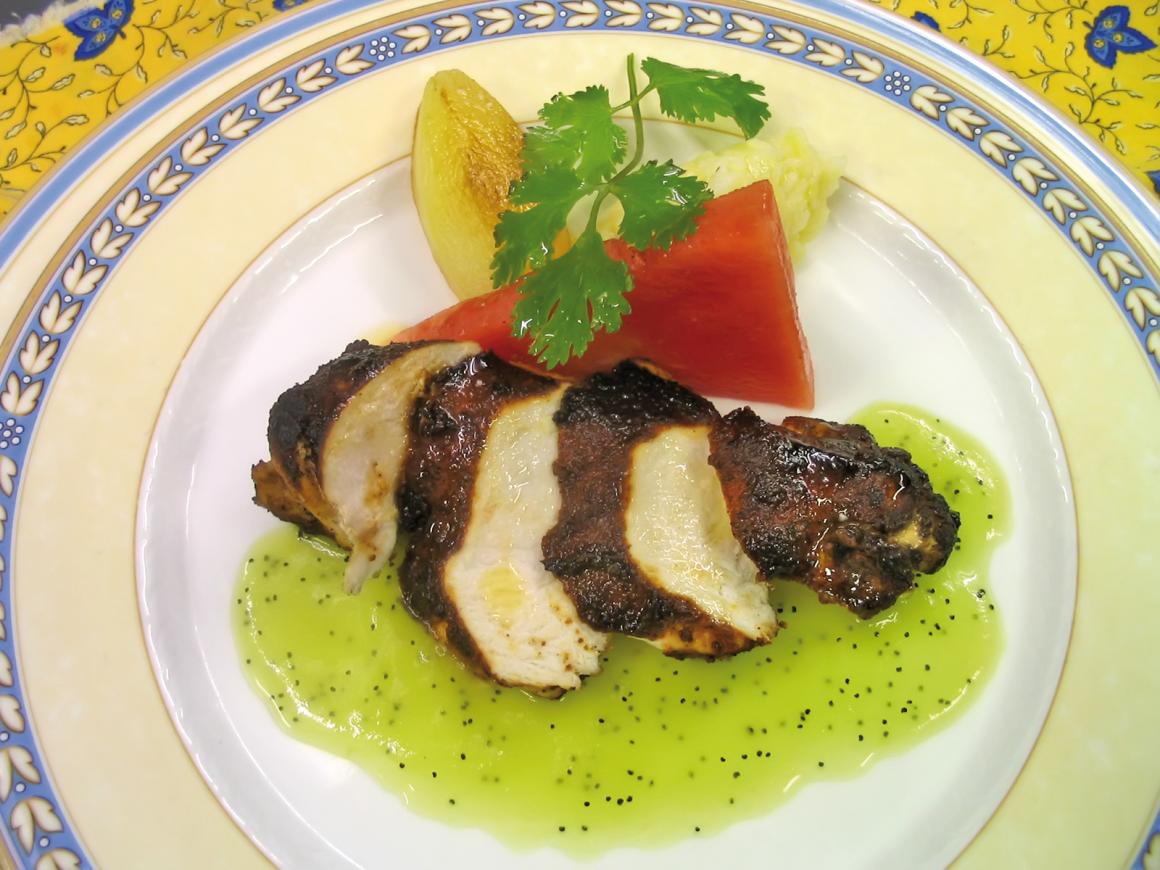 Fruchtsauce mit Ingwer