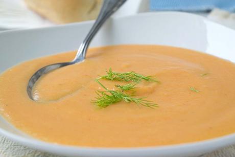 Rüeblisuppe mit Ingwer