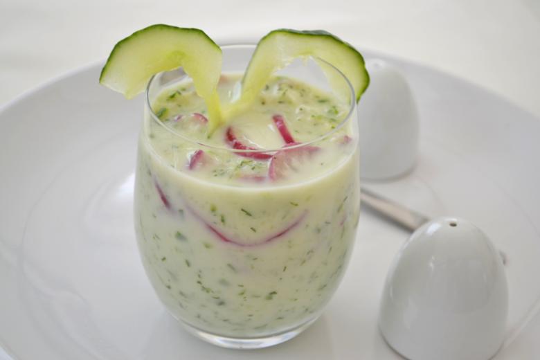 Sommersuppe Gurke