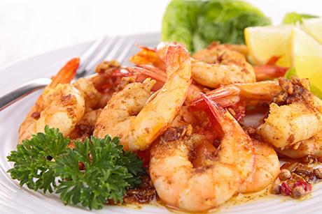 Feurige Chili Shrimps