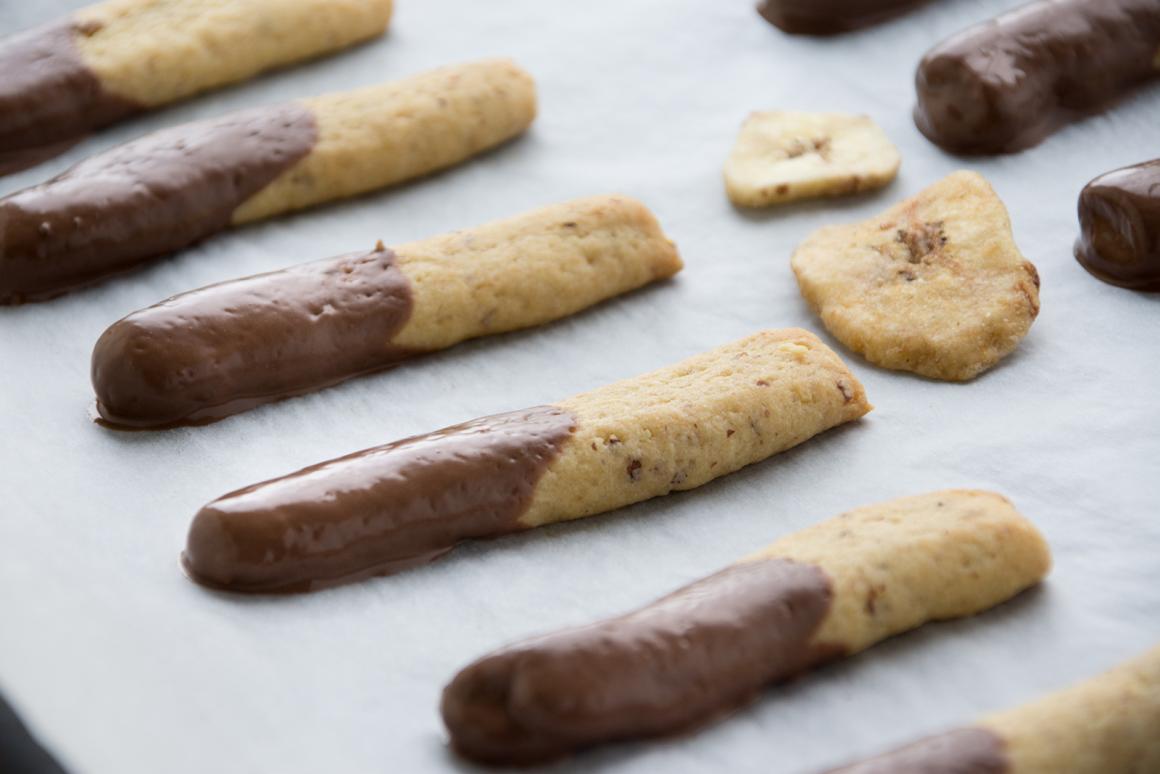 Glutenfreie Bananenstangen