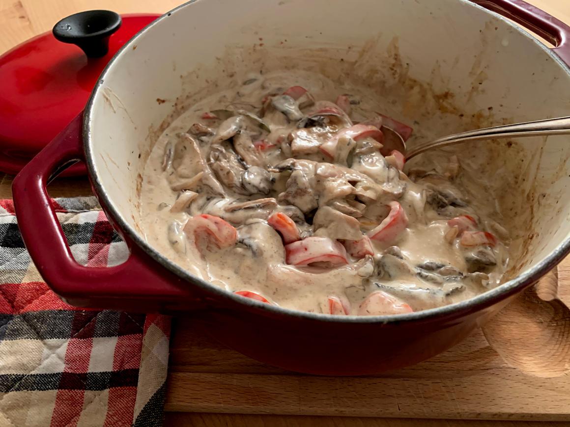 Pilzstroganoff
