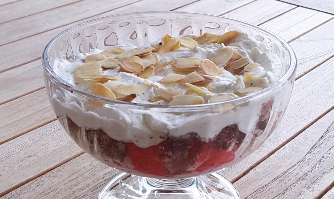 Kokos-Kirsch-Tiramisu