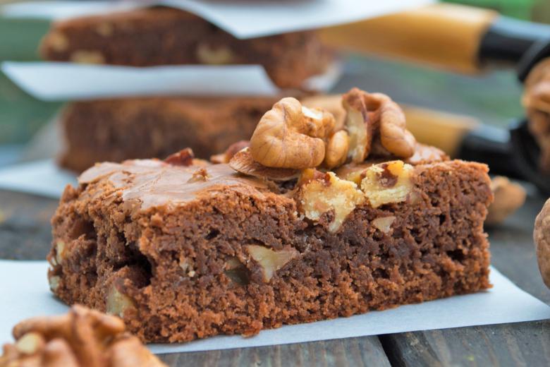Baumnuss-Schokoladen-Brownies