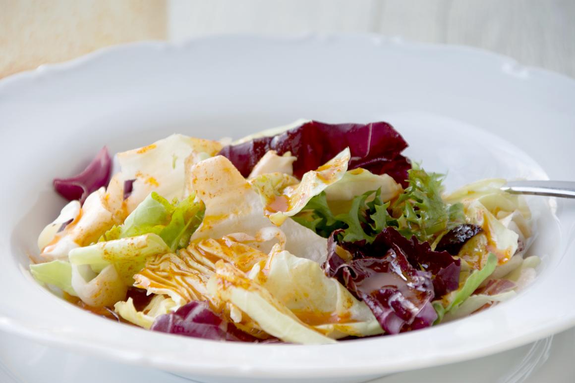 Peperoni-Orangen-Dressing