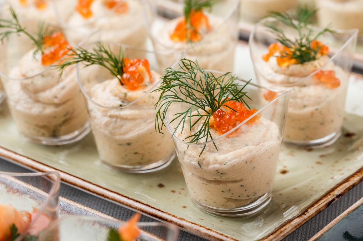 Lachs-Garnelen-Mousse