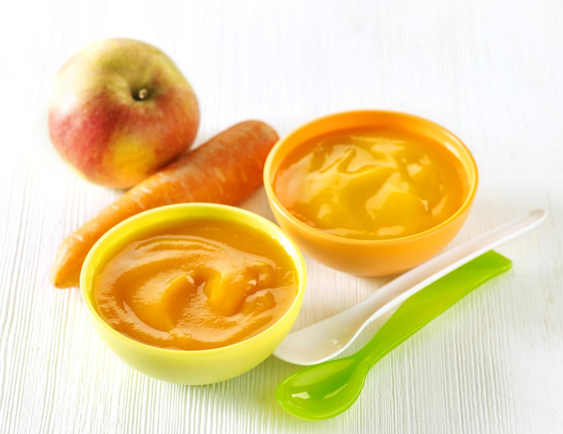 Apfel-Rüebli-Babybrei