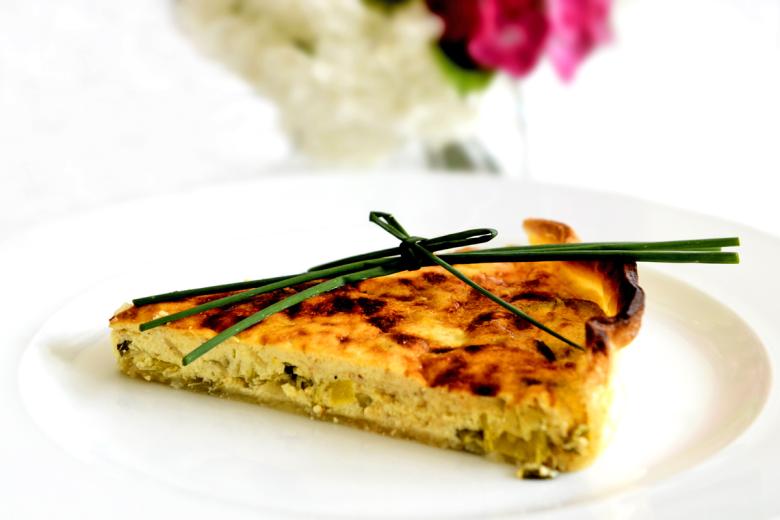 Sämige Gemüse-Tarte mit Käse