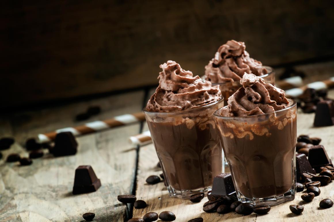 Kaffee-Schokoladendessert