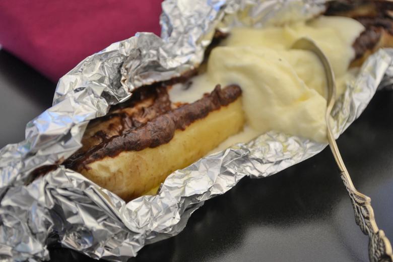 Bananen vom Grill